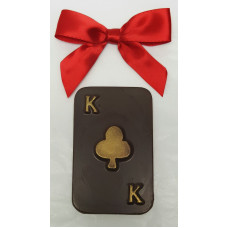 Poker Chocolate Card "K"